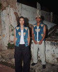 Heartstitch Velvet Vest