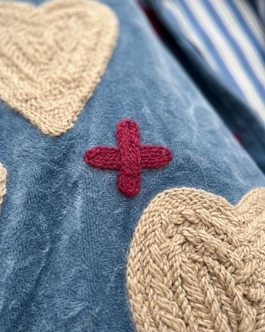 Heartstitch Velvet Vest